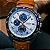 Relógio Orient Solartech Elite Land Cronógrafo Solar Azul-Celeste MBSCC070 A1MX - Imagem 2