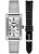 Relógio Orient Tank Feminino Prateado LBSS0098 S3KX - Imagem 1