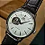 Relógio Orient Bambino Hélios Open Heart Automático Branco RA-AG0002S30B - Imagem 2