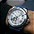Relógio Bulova Marine Star Automático Prata Azul 98A225 - Imagem 7