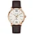 Bulova Classic Hudson Automático Prata Rose Gold 97B225 - Imagem 1