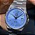 Relógio Orient 3 Estrelas Integrado Automático Azul-Celeste YN6SS020B A1SX - Imagem 3