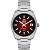 Relógio Orient 3 Estrelas Elegance Automático Vermelho Bordô YN6SS041 W1SX - Imagem 1