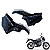 Tampa Lateral Cg Titan 160 Modelo 2022 / 2023 Moto Cinza Completa Nova - Imagem 1