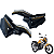 Tampa Lateral Cg Titan 160 Modelo 2022 Moto Dourada Completa Nova - Imagem 1