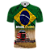 Camiseta Agro Manga Longa Brasil Patriota Colheitadeira Trator Vermelho Uv50+ AG05 - Imagem 5