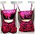Kit Feminino Conjunto Cropped e Shorts Cor de  Rosa Barbie - Imagem 1