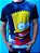 Camiseta Long Line Animes Filmes Personagens Séries Games Super Mario Simpsons LL151 - Imagem 1