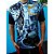Camisa De Quebrada Favela Qb14 Jesus Cristo Terço Cabo Enrolado Deus Sempre Viaja Comigo Moto Grau - Imagem 3