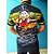 Camiseta de Quebrada Preta Tio Patinhas QB21 Frases de Camisa Gola Padre - Imagem 3