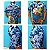 Camisa De Quebrada QB32 Tio Patinhas Favela Azul Quadriculada Tony Country - Imagem 1