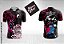 Camisa De Quebrada QB33 Preta com Rosa HaHaHa Favela Palhaço Insano Tony Country - Imagem 5