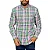 CAMISA POLO RALPH LAUREN OXFORD ROSA COM VERDE - Imagem 1