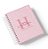 Caderneta de Saúde Rosa Clean (Personalize com o nome) - Imagem 1