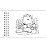 Livro de Colorir Capivara Cute (Personalize com o nome) - Imagem 2