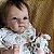 Bebê Reborn de tecido linda boneca reborn realista 45 cm - Imagem 3
