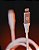 CABO NYLON BLIZ 1,2MT TIPO C - LIGHTNING BRANCO - Imagem 3