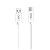 CABO OBLI 1,2MT USB - TIPO USB C BRANCO - Imagem 1