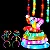 Poptube Fidget Toys com LED - Imagem 2