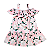 Vestido Infantil Mid Menina Floral - Imagem 3