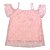 Blusa Infantil Menina Renda - Imagem 1