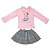 Conjunto Infantil Menina Saia Urso Mily - Imagem 2