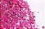Glitter Hexágono com Folha de Prata Pink - 7g - Imagem 1