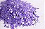 Glitter Hexágono com Folha de Prata Roxo - 7g - Imagem 1