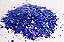 Glitter Hexágono Holográfico Azul Royal - 7g - Imagem 1