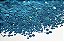 Glitter Mini Hexágono Metálico Azul - 7g - Imagem 1