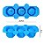 Molde de Silicone - 3 Vasos - Hexagonal - Imagem 1