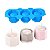 Molde de Silicone - 3 Vasos - Hexagonal - Imagem 2