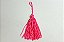 Tassel - 10 Unidades - Rosa Fluor - Imagem 1