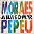 LP Moraes Moreira Pepeu Gomes A Lua e o Mar Single Vinil Hm - Imagem 2