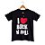 Camiseta I Love Rock N' Roll - Manga Curta Preta - Imagem 2