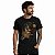 Camiseta Bob Marley - Unissex Preta Manga Curta - Imagem 1