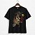 Camiseta Bob Marley - Unissex Preta Manga Curta - Imagem 2