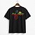 Camiseta Bob Marley - Unissex Preta Manga Curta - Imagem 3