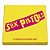 Jogo De 4 Porta Copos Descanso Copo Bolacha Sex Pistols - Hm - Imagem 1