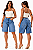 BERMUDA JEANS ESCURA - Imagem 1