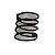 MOLA MACHA LENTADP100 PERKINS - 7123-092A - Imagem 1