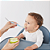 Colher para Bebê em Silicone 2 em 1 Colher Inoxidável Raspar Alimentos Introdução Alimentar Buba - Imagem 5