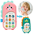Celular de Brinquedo Buba Bilíngue com Música e Sons Inglês Português - Imagem 1
