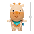 Pelúcia Antialérgica para Bebê Bichinho de Pelúcia Turminha Soft Buba - Imagem 5