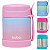 Pote Térmico Buba em Aço Inoxidável 320ml Infantil com Talher Papinha do Bebê - Imagem 1