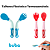 Kit Talher Colher e Garfo Termossensível Introdução Alimentar Bebê Buba - Imagem 1