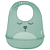 Babador Silicone Bebê Menino Menina Impermeável Azul Rosa Verde Buba ® - Imagem 5