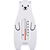 Termômetro de Banho Banheira para Bebê Temperatura Água Girafa Urso Buba - Imagem 3