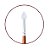 Pincel Para Pigmento e Glitter Brown Line 41 - Imagem 1