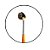 Pincel Chanfrado Para Sombra Brown Line 28 - Imagem 1